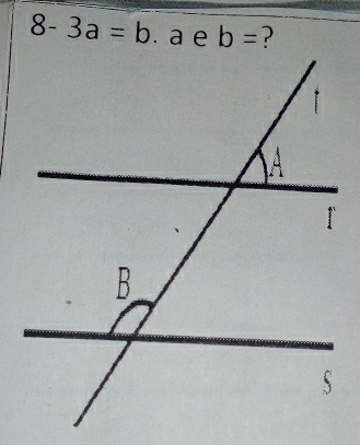 8-3a=b b=