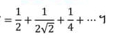 = 1/2 + 1/2sqrt(2) + 1/4 +·s 1