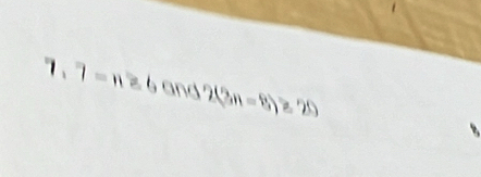 7-n=6and20n-8)≥ 220