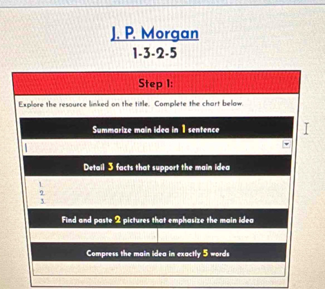 Morgan
1-3-2-5