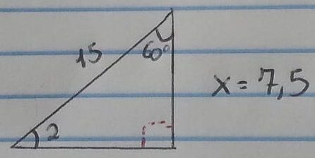 x=7,5