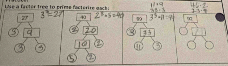 Use a factor t