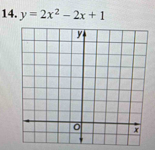 y=2x^2-2x+1