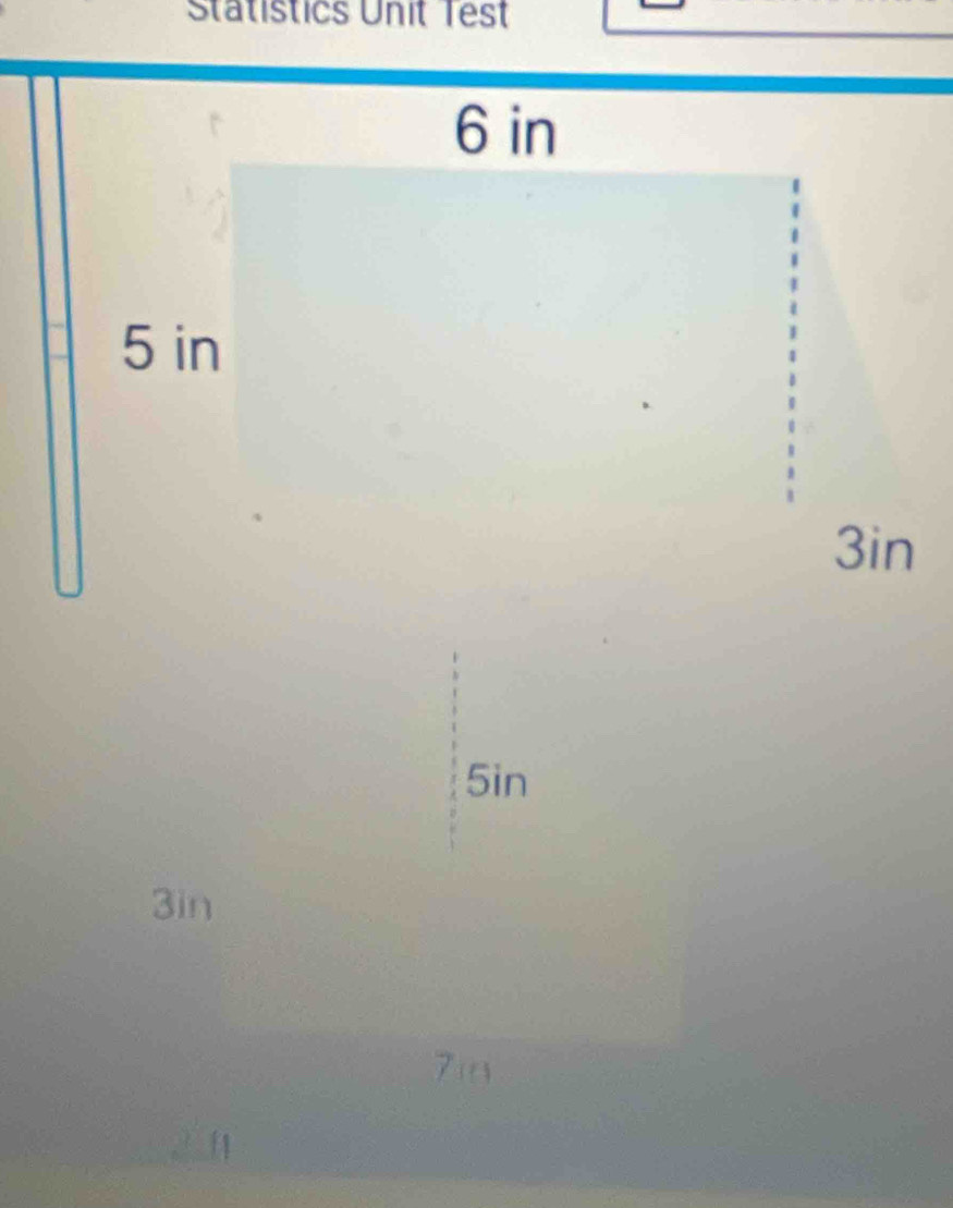 Statistics Unit Test