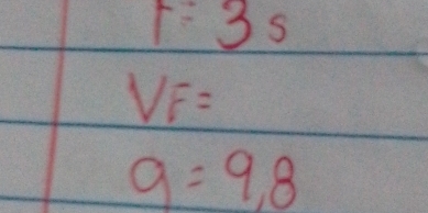 r=3s
VF=
a=9,8