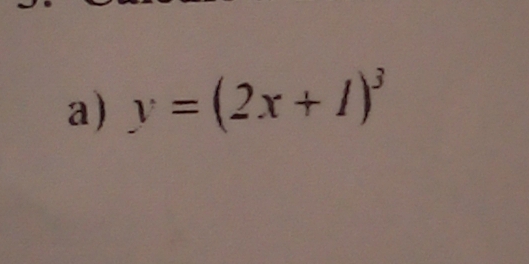 y=(2x+1)^3