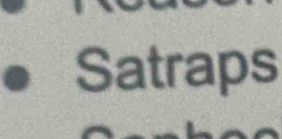 Satraps