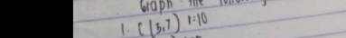 braph te 
1. (15,7)1=10