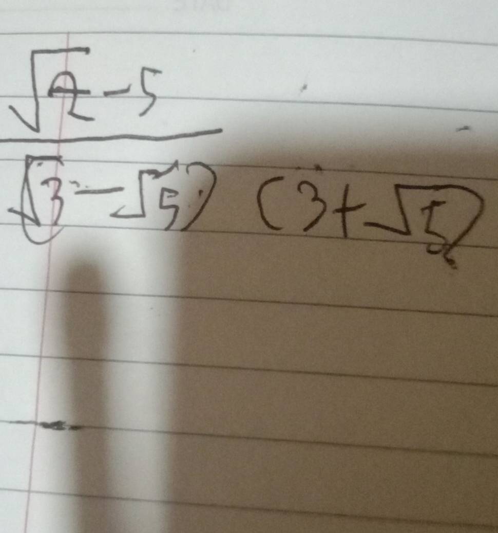  (sqrt(2)-5)/sqrt(3)-sqrt(5))(3+sqrt(5)) 