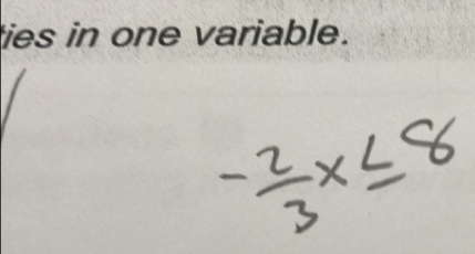 ties in one variable.