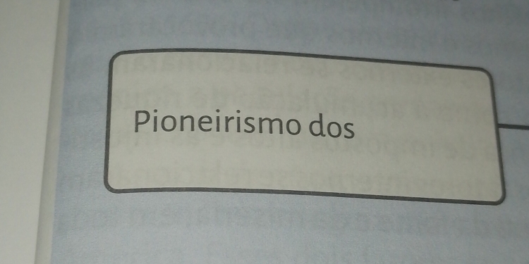 Pioneirismo dos