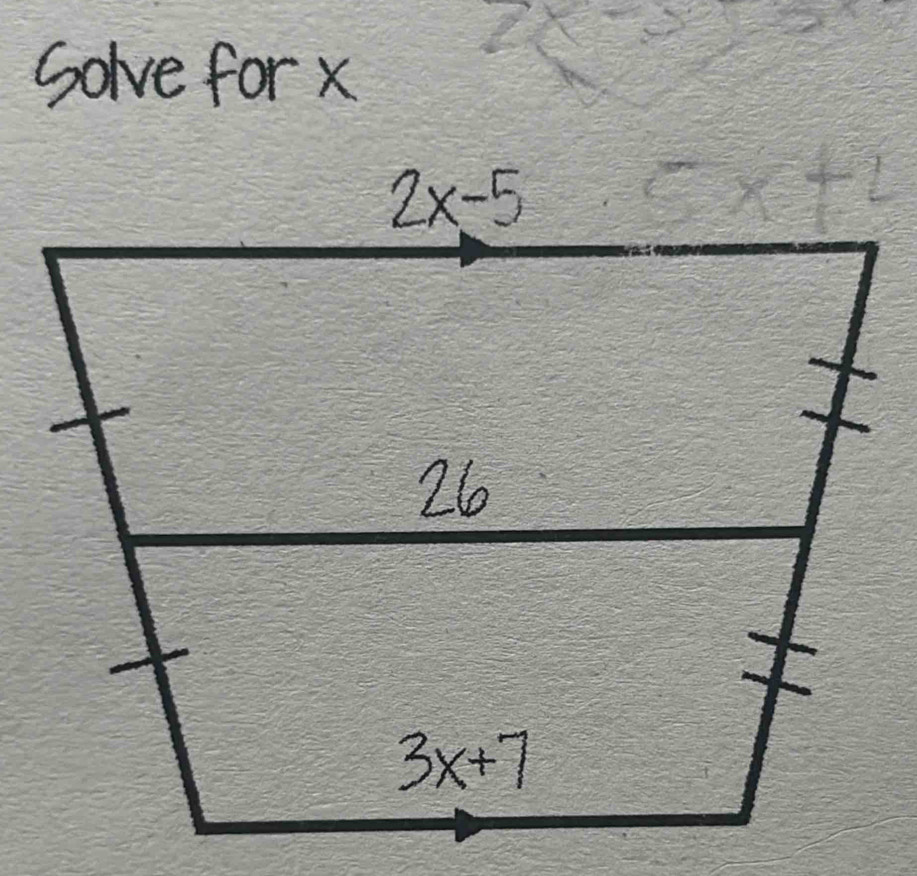 x^2
Golve for x