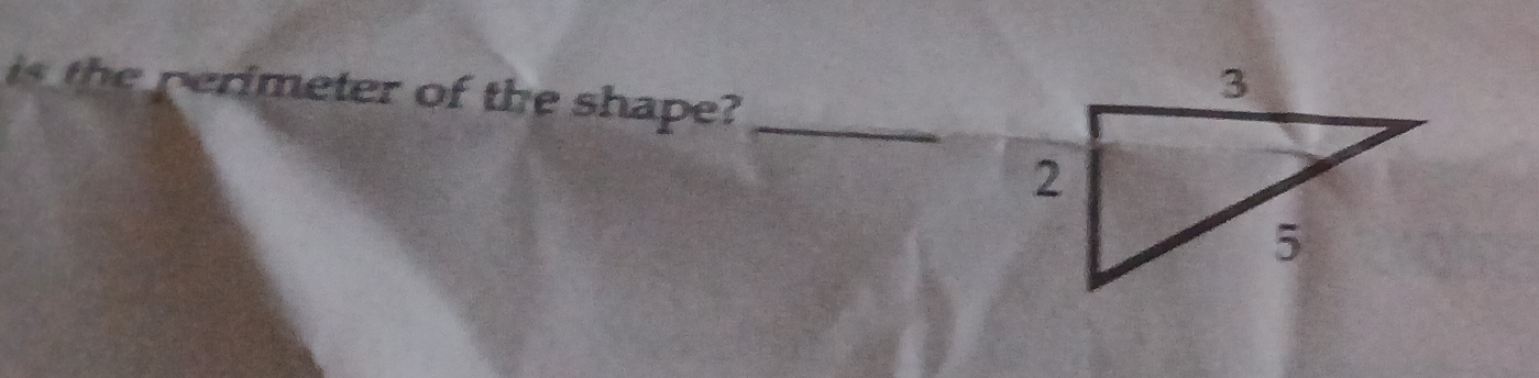 is the perimeter of the shape?_