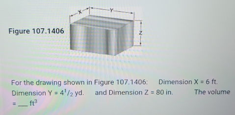 Solved: Figure 107.1406 For the drawing shown in Figure 107.1406 ...