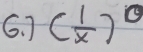 7 ( 1/x )^0