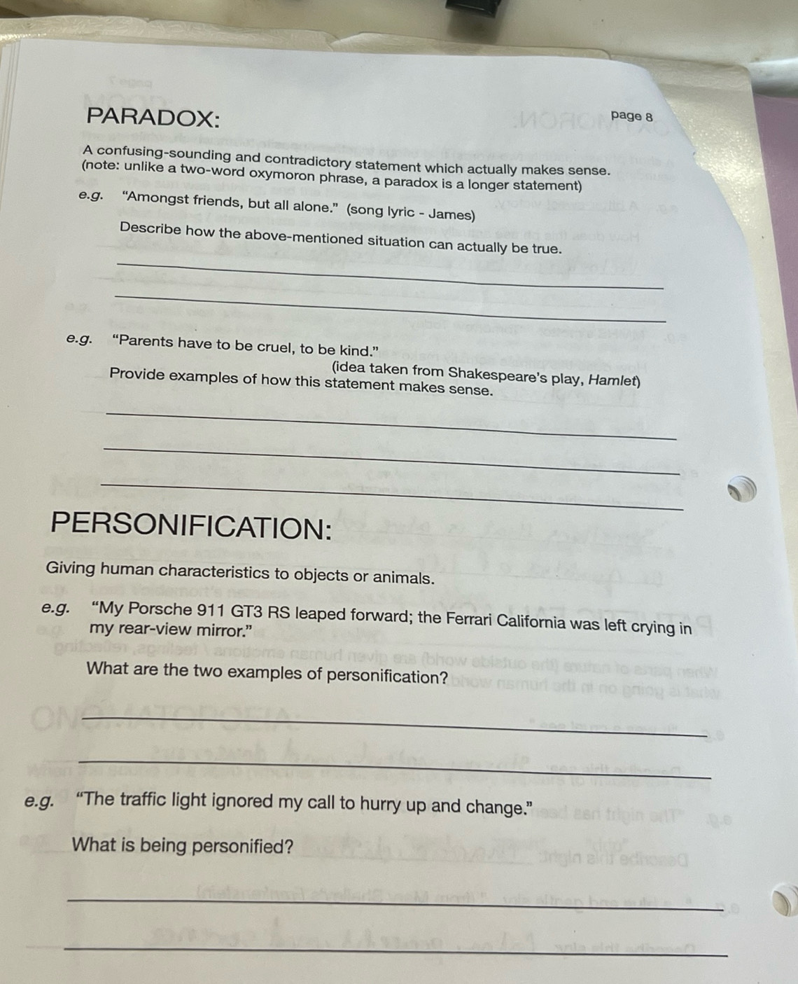 Solved: PARADOX: page 8 A confusing-sounding and contradictory ...
