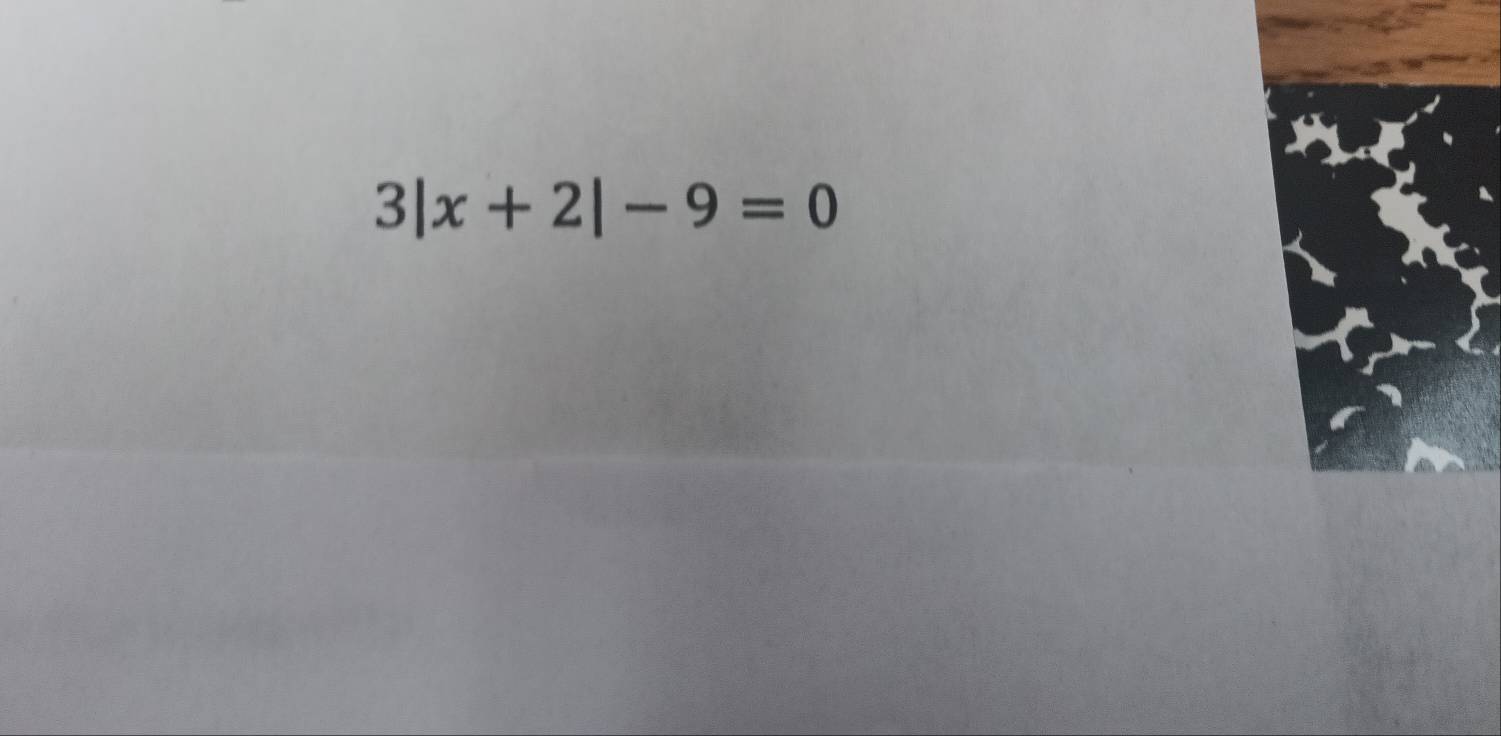 3|x+2|-9=0