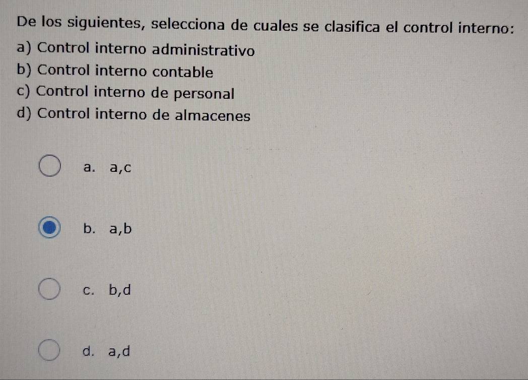 Resuelto:De los siguientes, selecciona de cuales se clasifica el ...