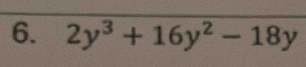 2y^3+16y^2-18y