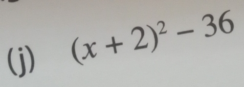 (x+2)^2-36