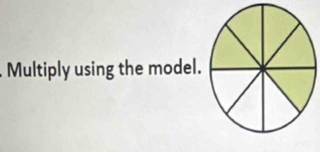 Multiply using the model.