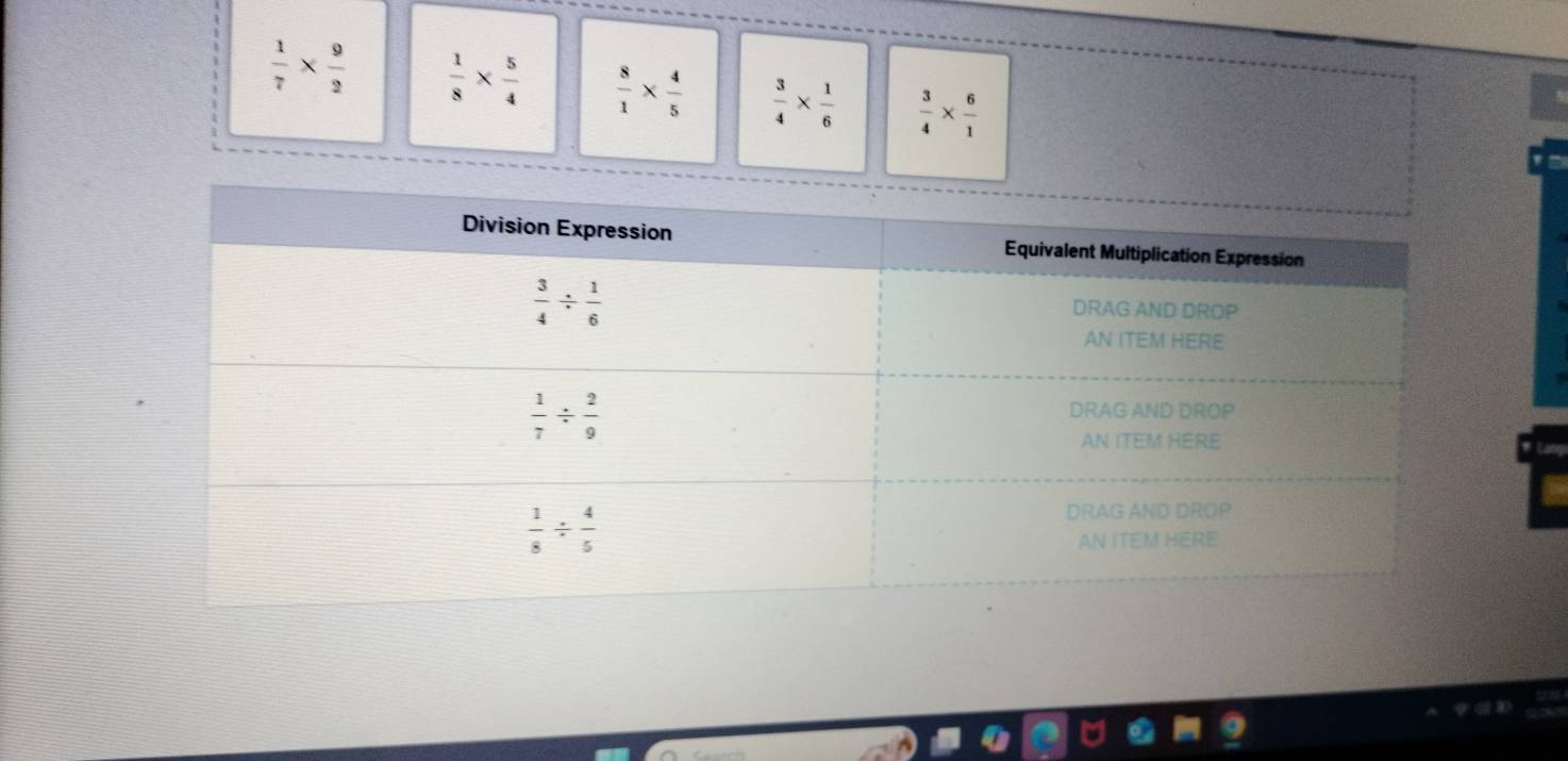  1/7 *  9/2   1/8 *  5/4   8/1 *  4/5   3/4 *  1/6   3/4 *  6/1 