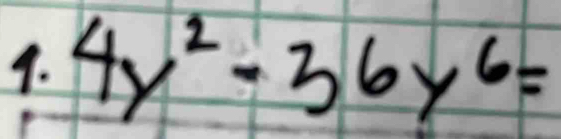 4y^2-36y^6=