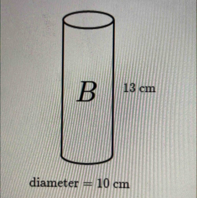 diameter =10cm