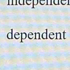 dependent