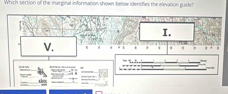Solved: Which section of the marginal information shown below ...