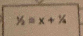 ^/2=x+^1/_4