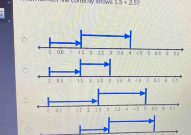 ie cofrectly shows 1.5+2.5 ?
X