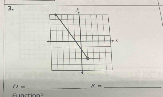 D= _
R= _ 
unction?