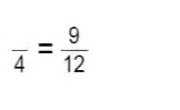 frac 4= 9/12 