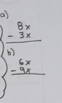 beginarrayl frac 8r -3x  (-3x)/3x  frac -3xendarray.