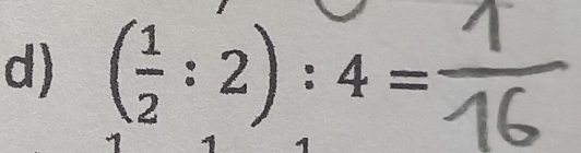 ( 1/2 :2):4=