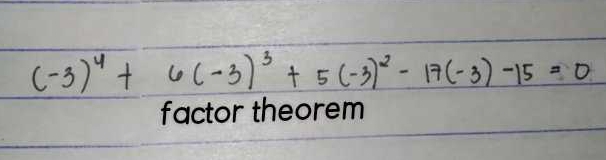 factor theorem