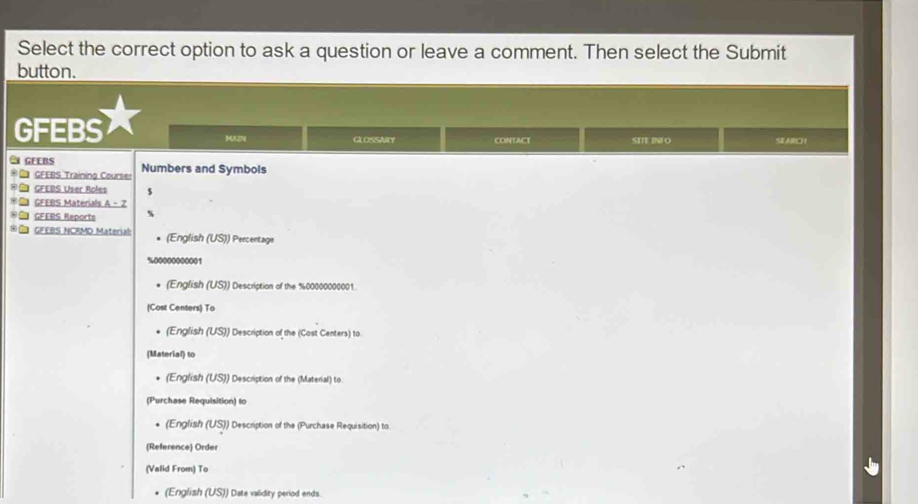 Solved: Select the correct option to ask a question or leave a comment ...