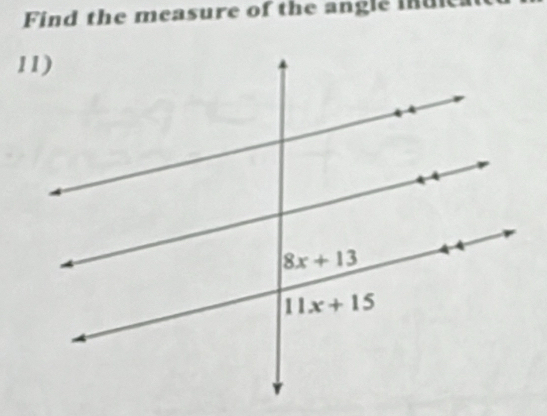 Find the measure of the angle muic