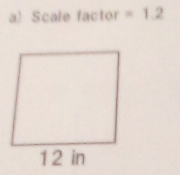 Scale factor =1.2