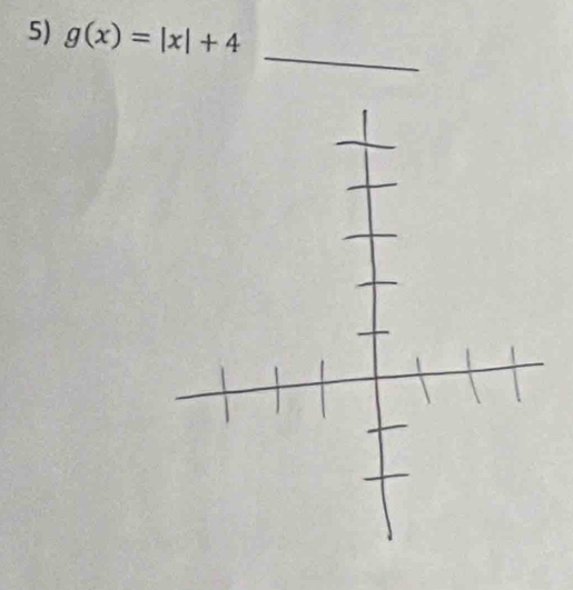 g(x)=|x|+4
_