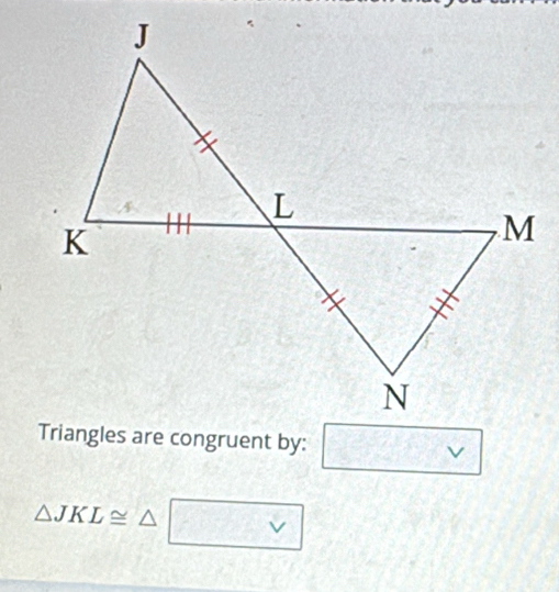 vee
=(1+2)^2(-4 □
△ JKL≌ △ A= v