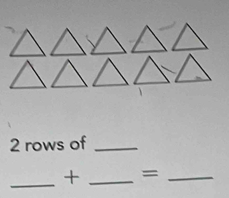 rows of_ 
_+_ 
_=