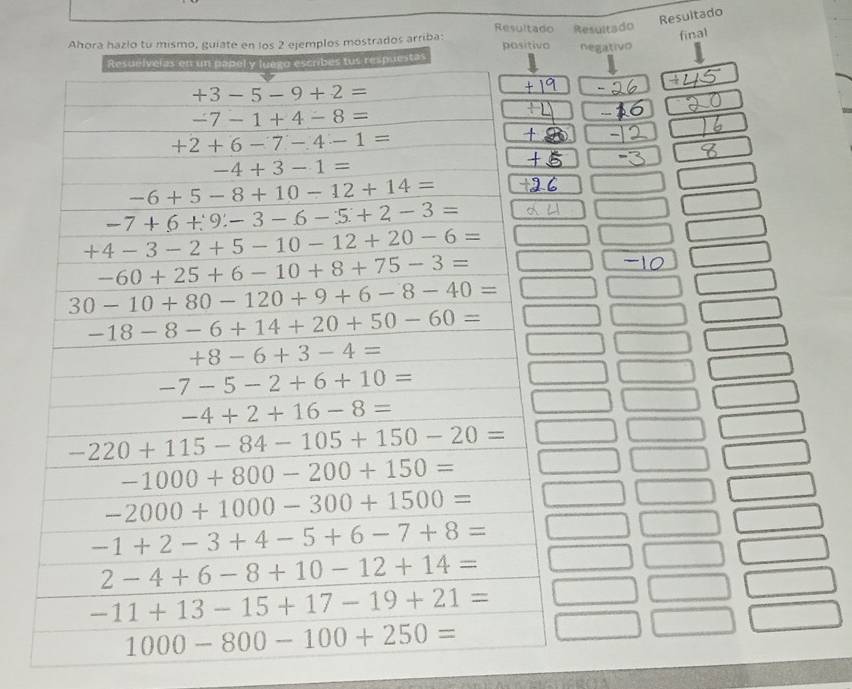 Resultado
Resultado Resultado
final