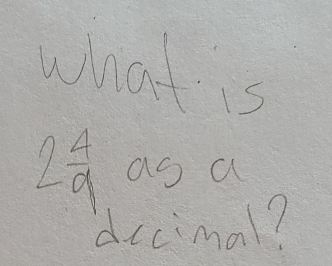 what is
L8 as a 
dccimal?