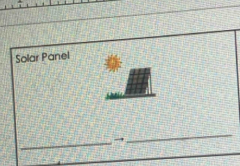 Solar Panel 
_→ 
_