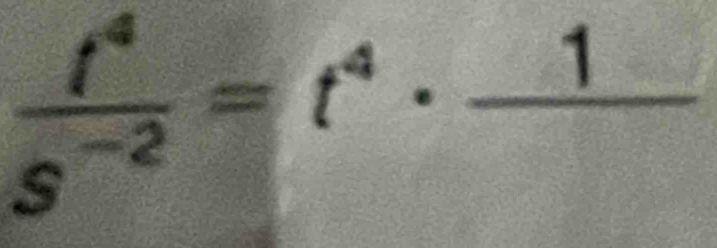  t^4/s^(-2) =t^4· frac 1