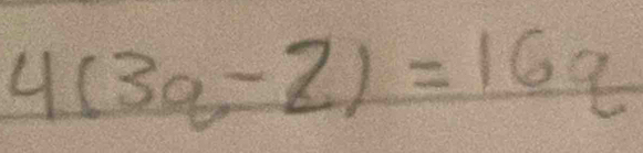 4(3q-z)=16q