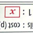 x|:L^L
d) 150):S|