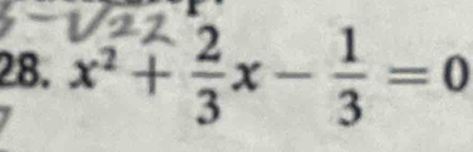 x+3x-÷=0